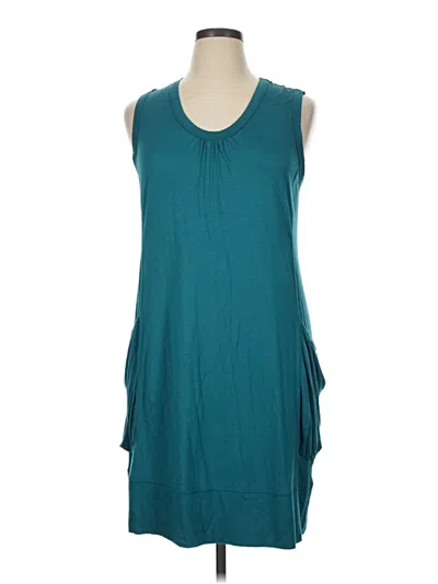 Pre-owned Sundance Casual Dress In Teal
