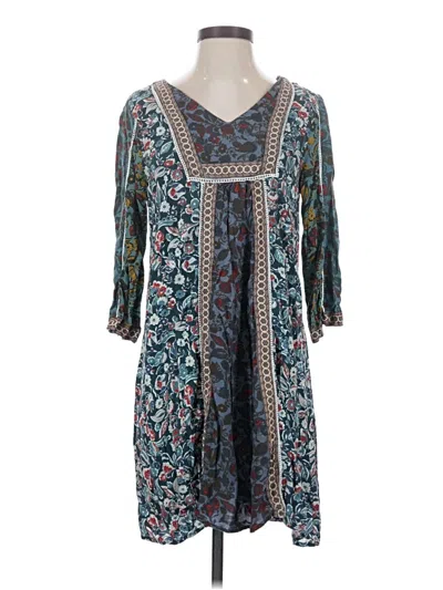 Pre-owned Sundance Casual Dress In Teal