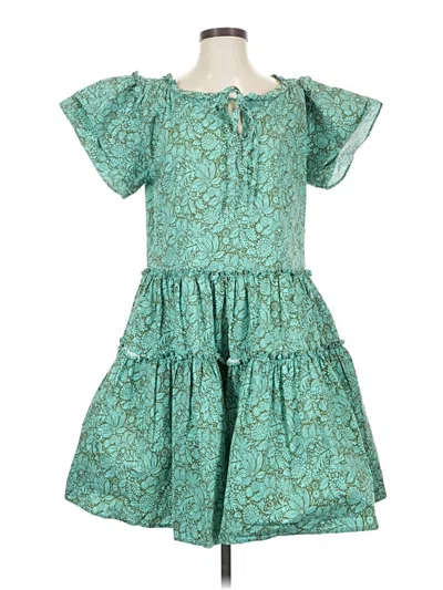 Pre-owned Sundance Casual Dress In Teal
