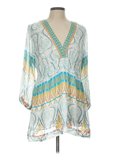 Pre-owned Sundance Casual Dress In Teal