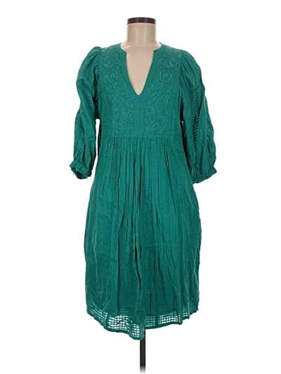Pre-owned Sundance Casual Dress In Teal