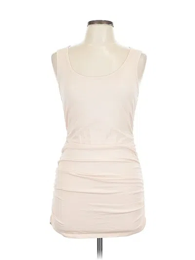 Pre-owned Sundance Casual Dress In White