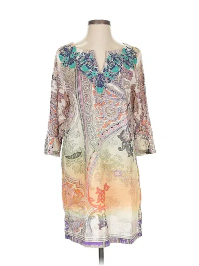 Pre-owned Sundance Casual Dress In White