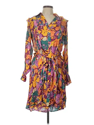 Pre-owned Sundance Casual Dress In Yellow
