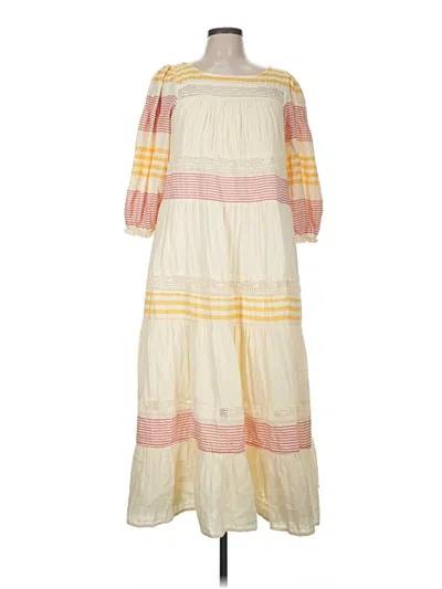 Pre-owned Sundance Casual Dress In Yellow