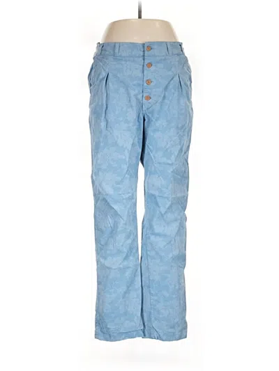 Pre-owned Sundance Casual Pants In Blue