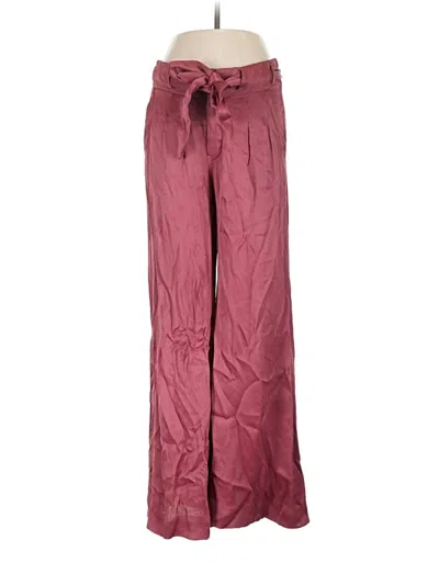 Pre-owned Sundance Casual Pants In Burgundy