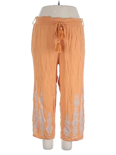 Pre-owned Sundance Casual Pants In Orange