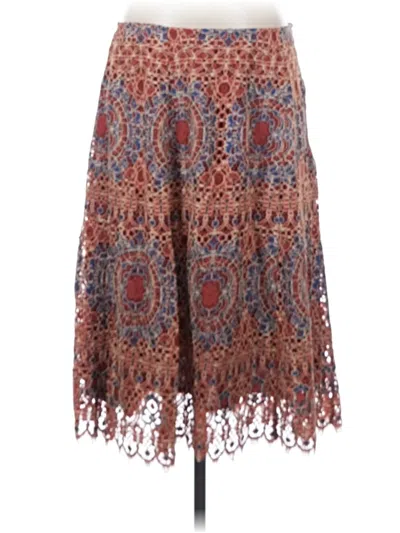Pre-owned Sundance Casual Skirt In Brown