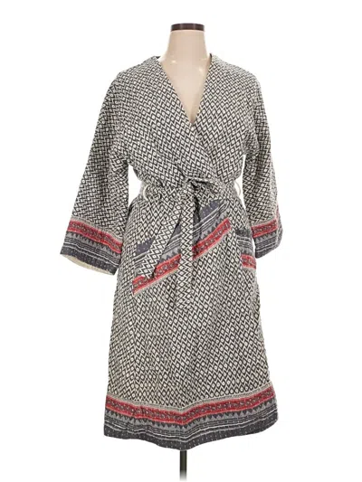 Pre-owned Sundance Coat In Gray