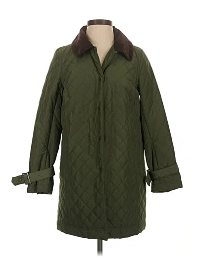 Pre-owned Sundance Coat In Green