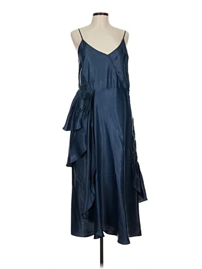 Pre-owned Sundance Cocktail Dress In Blue