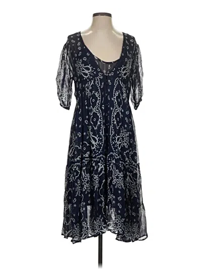 Pre-owned Sundance Cocktail Dress In Blue