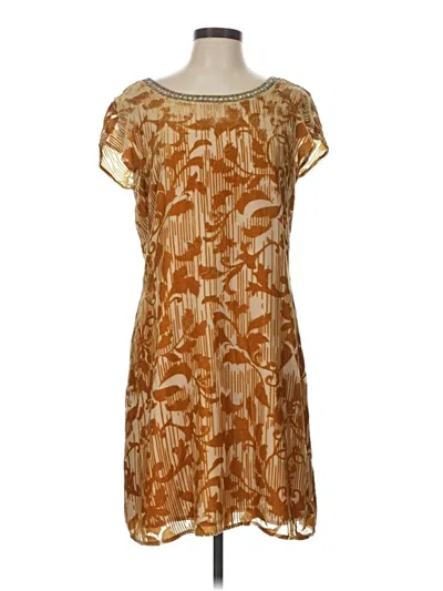 Pre-owned Sundance Cocktail Dress In Brown
