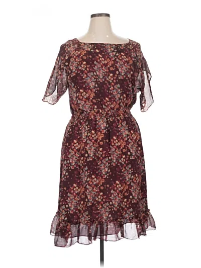 Pre-owned Sundance Cocktail Dress In Burgundy