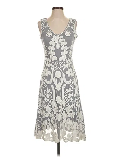 Pre-owned Sundance Cocktail Dress In Gray