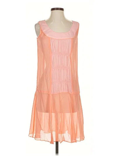 Pre-owned Sundance Cocktail Dress In Orange