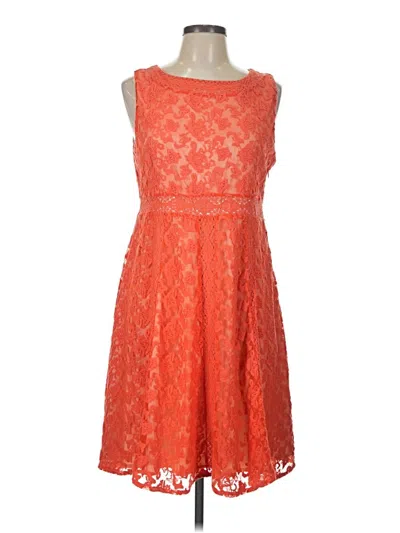 Pre-owned Sundance Cocktail Dress In Orange