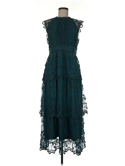 Pre-owned Sundance Cocktail Dress In Teal