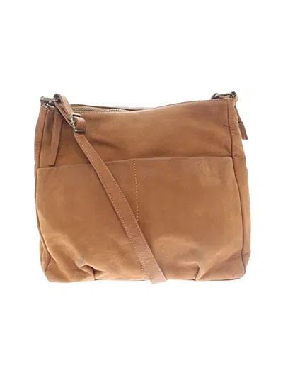 Pre-owned Sundance Crossbody Bag In Tan