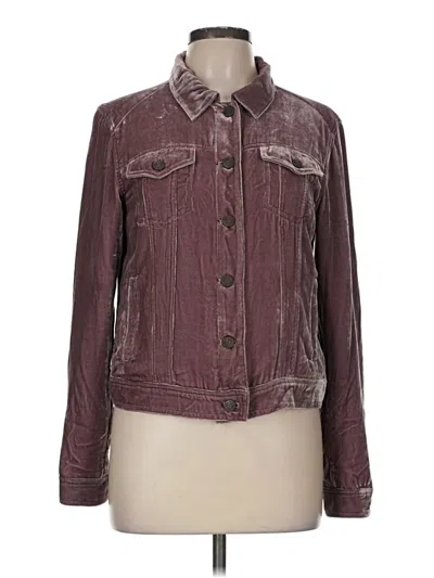 Pre-owned Sundance Jacket In Burgundy