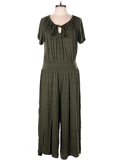 Pre-owned Sundance Jumpsuit In Green