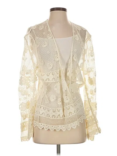 Pre-owned Sundance Kimono In Ivory
