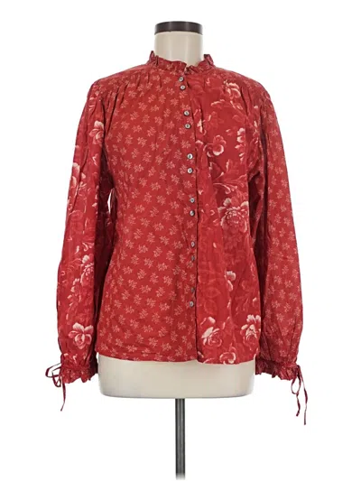 Pre-owned Sundance Kimono In Red