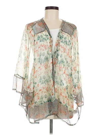 Pre-owned Sundance Kimono In Silver