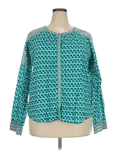 Pre-owned Sundance Kimono In Teal