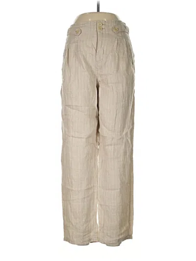 Pre-owned Sundance Linen Pants In Brown