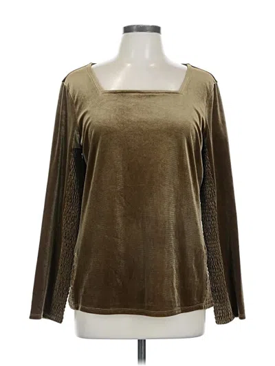 Pre-owned Sundance Long Sleeve T-shirt In Brown