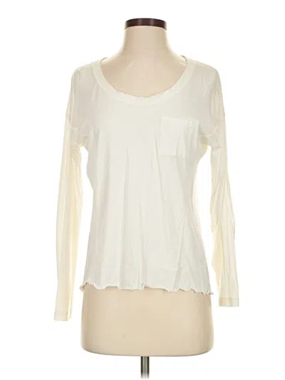 Pre-owned Sundance Long Sleeve T-shirt In Ivory