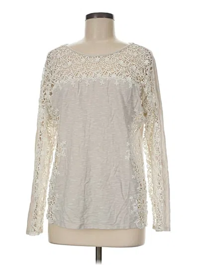 Pre-owned Sundance Long Sleeve T-shirt In Ivory