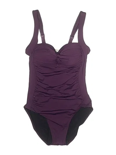 Pre-owned Sundance One Piece Swimsuit In Purple