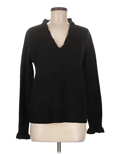 Pre-owned Sundance Pullover Sweater In Black