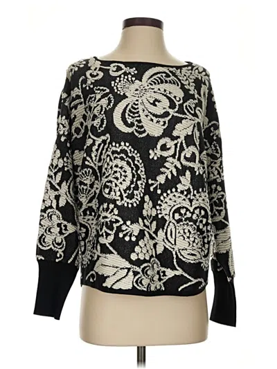 Pre-owned Sundance Pullover Sweater In Black