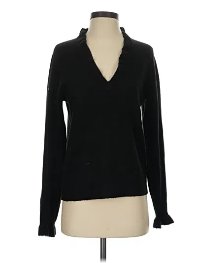 Pre-owned Sundance Pullover Sweater In Black