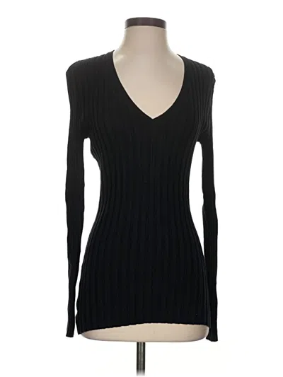 Pre-owned Sundance Pullover Sweater In Black