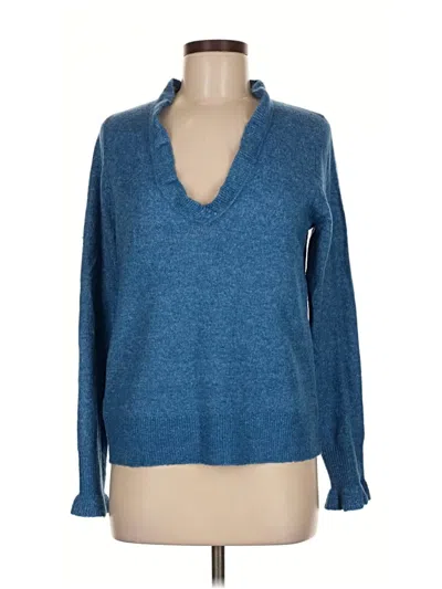 Pre-owned Sundance Pullover Sweater In Blue