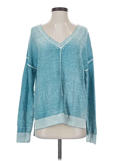 Pre-owned Sundance Pullover Sweater In Blue