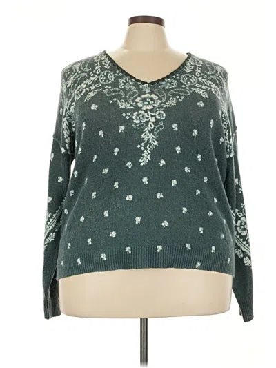 Pre-owned Sundance Pullover Sweater In Blue
