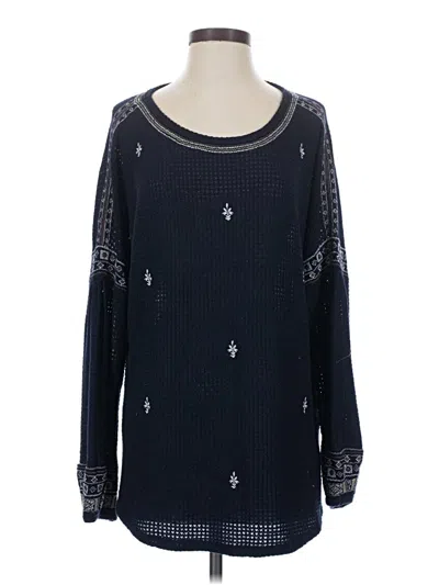 Pre-owned Sundance Pullover Sweater In Blue