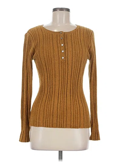 Pre-owned Sundance Pullover Sweater In Brown