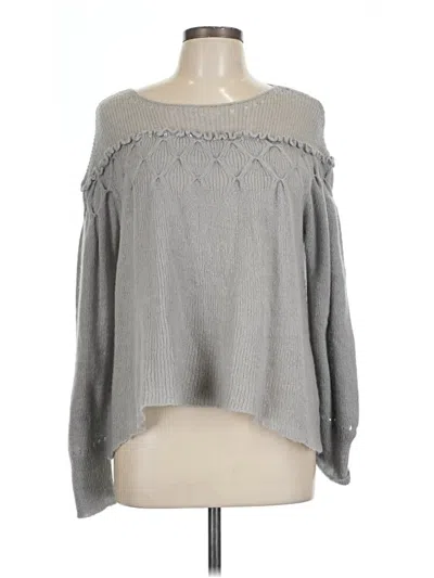 Pre-owned Sundance Pullover Sweater In Gray