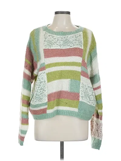 Pre-owned Sundance Pullover Sweater In Green