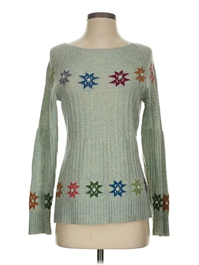 Pre-owned Sundance Pullover Sweater In Green