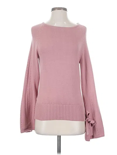 Pre-owned Sundance Pullover Sweater In Pink