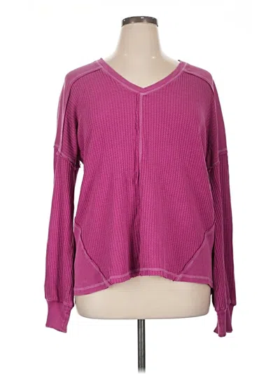 Pre-owned Sundance Pullover Sweater In Pink