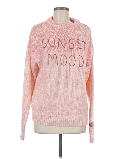 Pre-owned Sundance Pullover Sweater In Pink